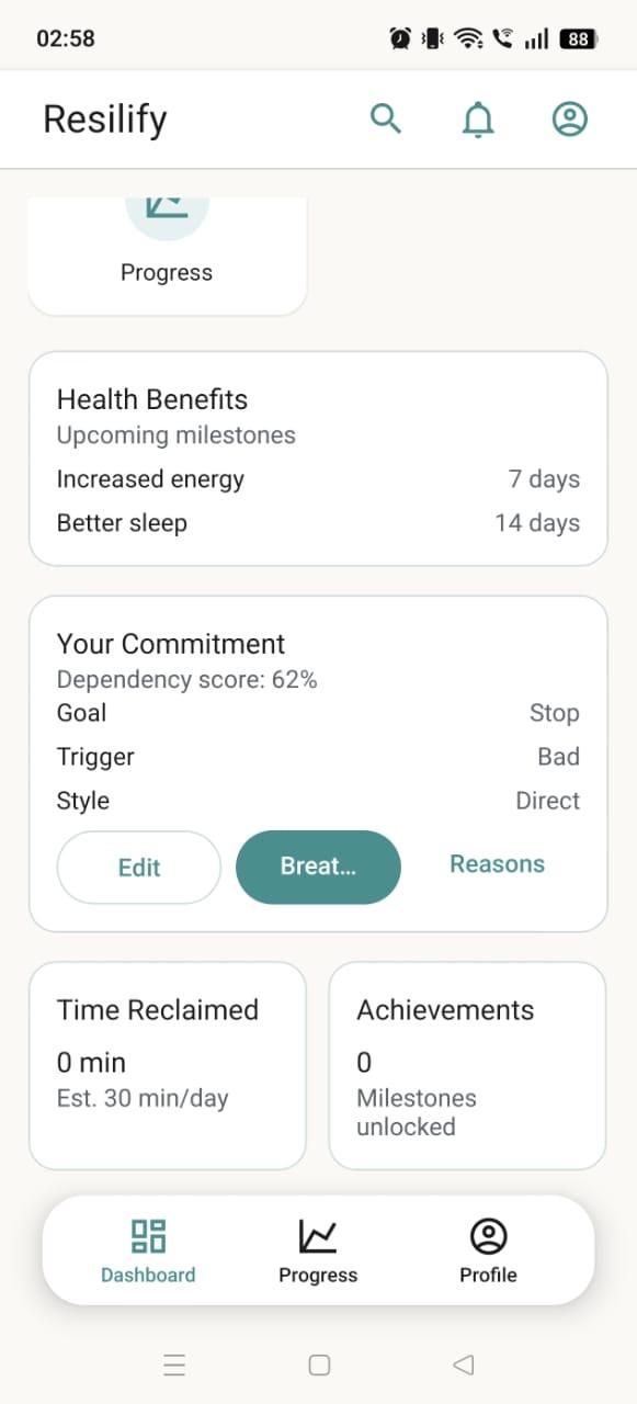 Commitment and time reclaimed