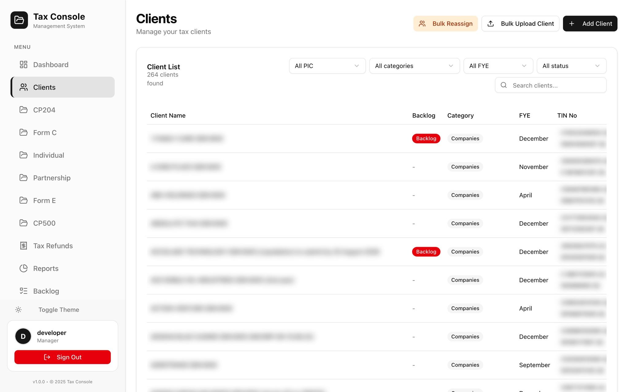 Clients