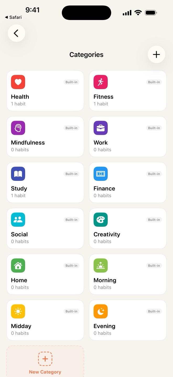 Categories